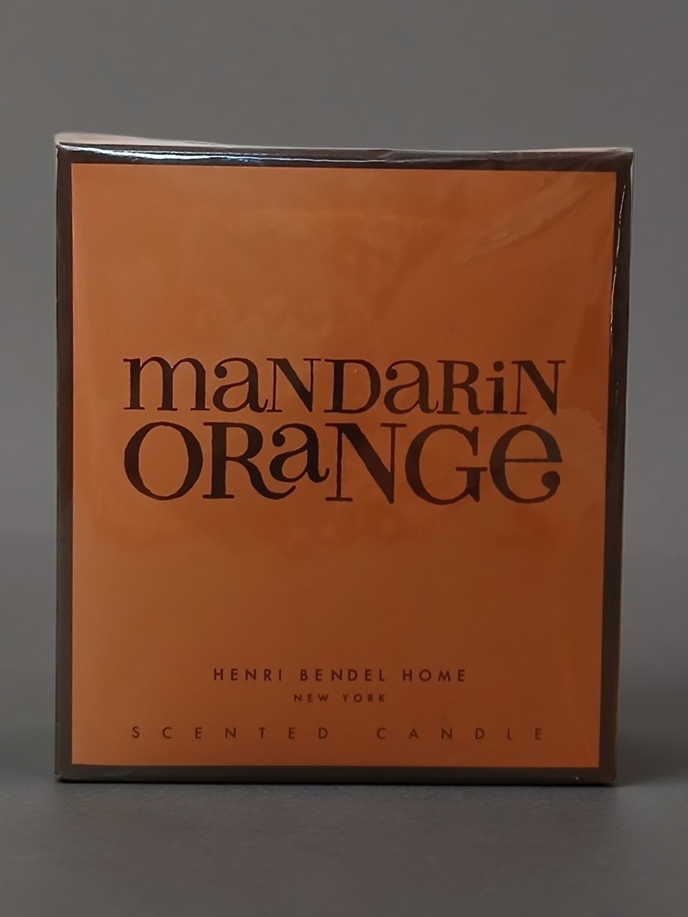 White Barn Mandarin Orange Scented Candle - Orange